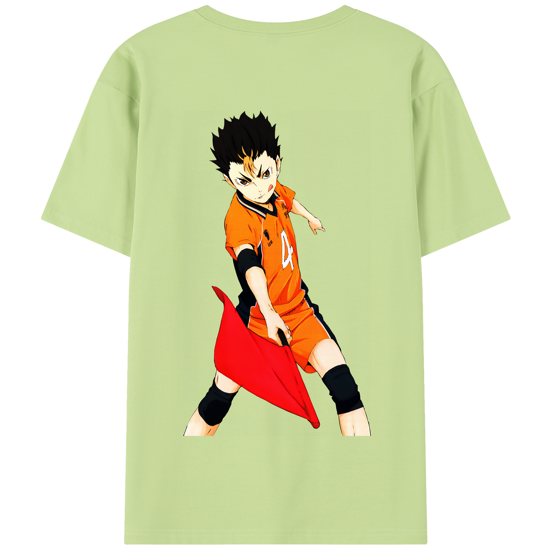 （画像用） ハイキュー!! Haikyu!! 綿100％半袖Tシャツ（背面プリント）